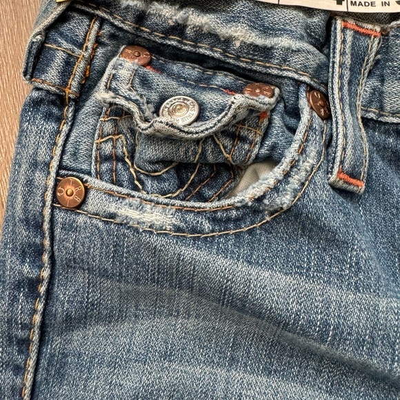 True Religion Girl’s Extreme Flare Boot Cut Jeans Size 8 y2k - Picture 5 of 14